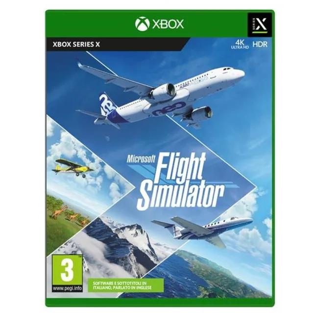 Microsoft Flight Simulator Xbox Series X Gioco Italiano Simulatore Di Volo Nuovo