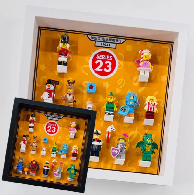 Display case frame for Lego ® Series 23 71034 figures minifigures multi choice