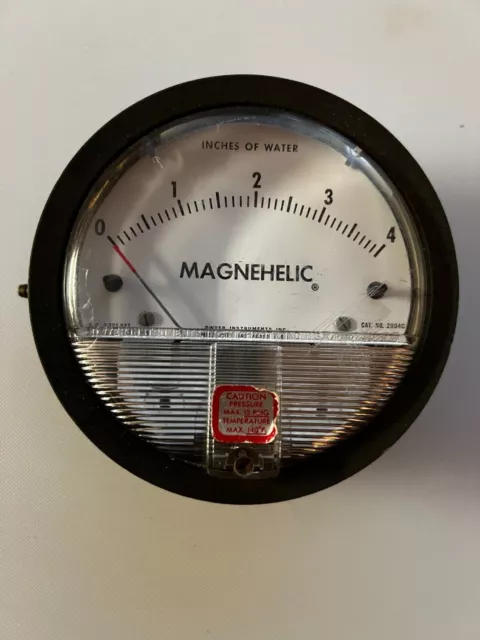 Magnehelic Gauge 0- 4" Wc
