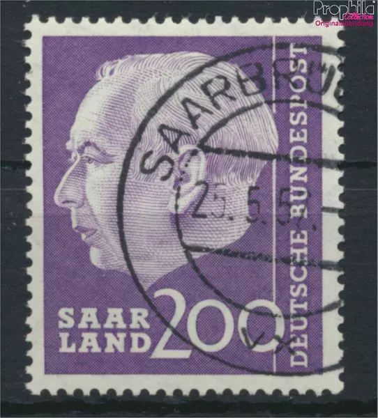 Briefmarken Saarland 1957 Mi 399 gestempelt(9501813