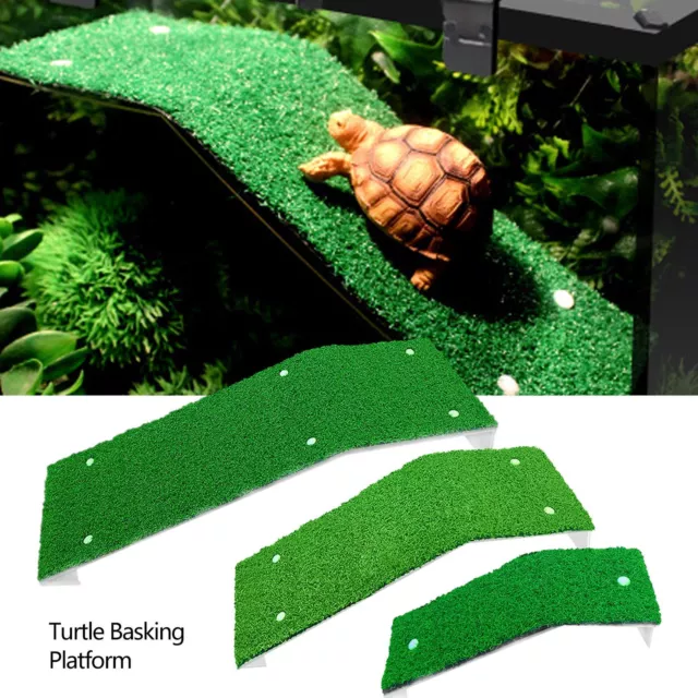 Turtle Basking Platform Fish Tank Aquarium Ramp Reptile Resting Ladder