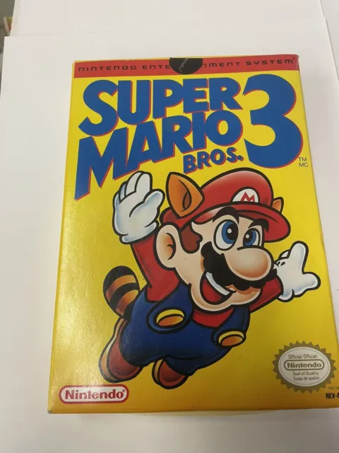 Super Mario Bros 3 Very Nice Copy 1986 Great Addition To Collection