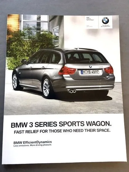 2012 BMW 328i and xDrive Sports Wagon 62-page Car Sales Brochure Catalog