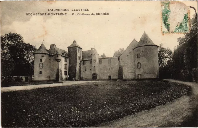 CPA Rochefort-Montagne Chateau de Cordes FRANCE (1285186)