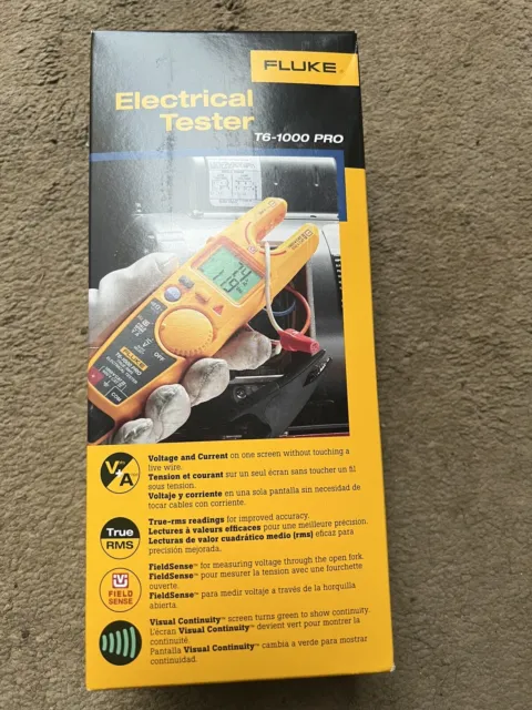 Fluke T6-1000 PRO Electrical Tester with FieldSense™ Technology