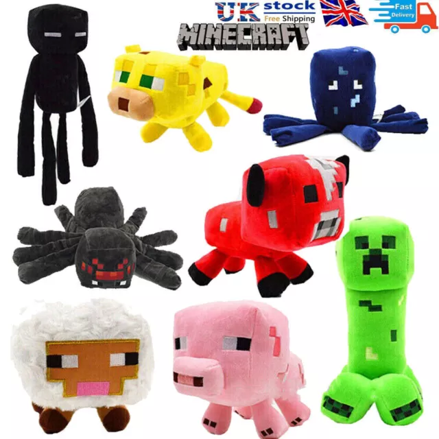 KIDS GIFTS MINECRAFT Plush Toys Stuffed Animal Doll Soft Plush Toys £7.99 -  PicClick UK