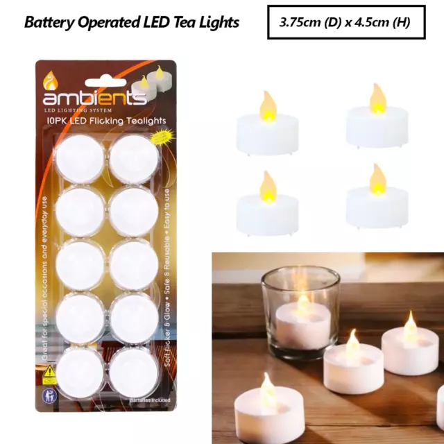 Bulk battery shop operated tea lights