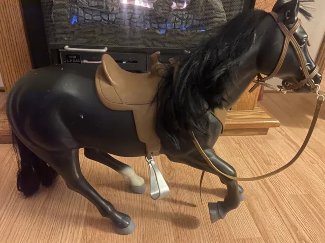 Our Generation by Battat Black Arabian Barrel Racer Horse 21" Doll Play Horse