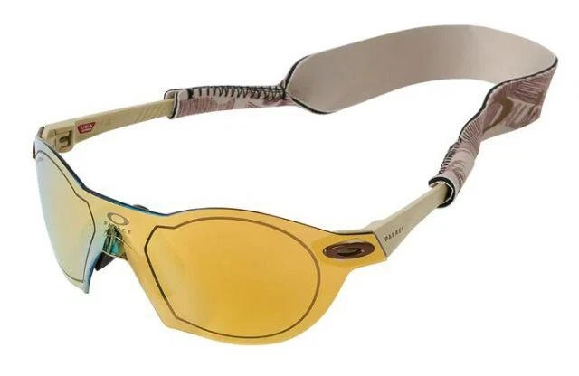 Oakley X Palace Skateboards Re Sub Zero Matte Sand Prizm 24K+Croakie Limited Oakley X Palace Skateboards Re Sub Zero Matte Sand Prizm 24K+Croakie Limited
