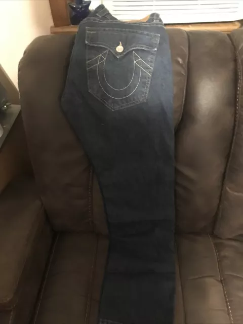 TRUE RELIGION MENS Jean #30427 RN#112790 SIZE 34x 34 Denim TRUE RELIGION MENS Jean #30427 RN#112790 SIZE 34x 34 Denim