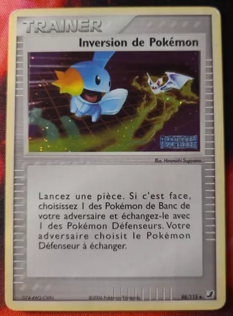 Pokemon - Inversion Pokemon Holo Reverse 88/115 - Ex Forces Cachées - Fr
