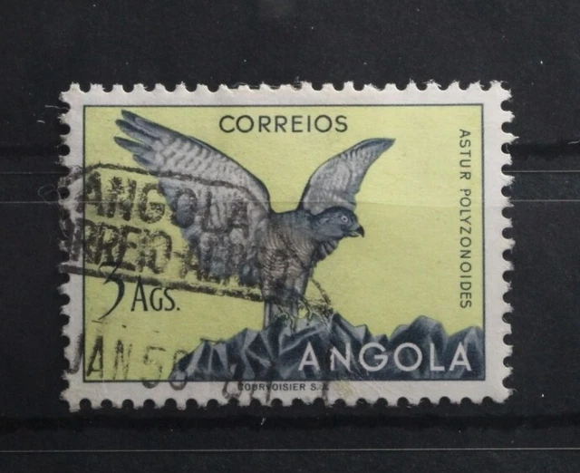 Angola 348 gestempelt Vögel #TR857