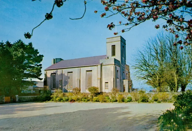 SIX postcards of St Matthew's Church, Millbrook, Jersey