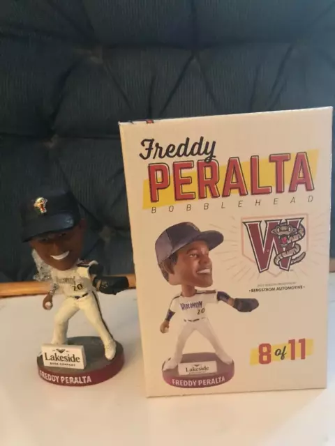 Wisconsin Timber Rattler SGA Freddy Peralta 2022 Bobblehead
