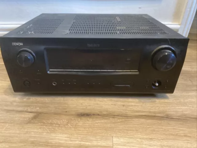 Denon AVR-1909 Dolby Digital Home Theater AV Surround Receiver Black Untested