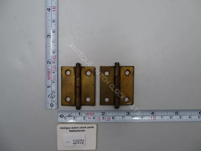 Door Hinges For A German Kieninger Grandfather Clock