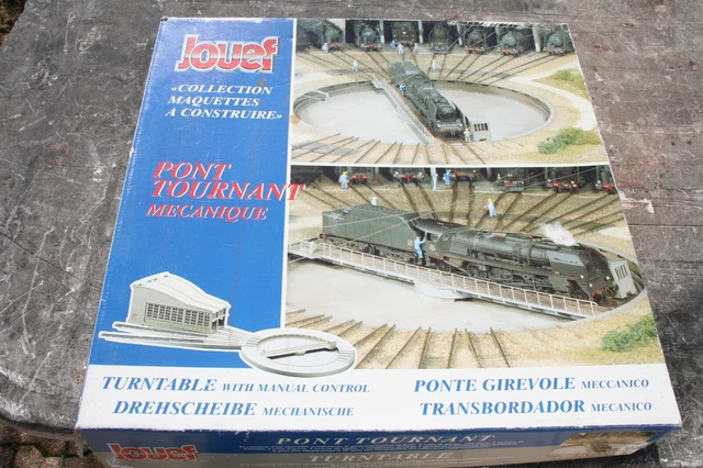Jouef HO – Boîte Complémentaire Rotonde Et Pont Tournant – Maquette Train
