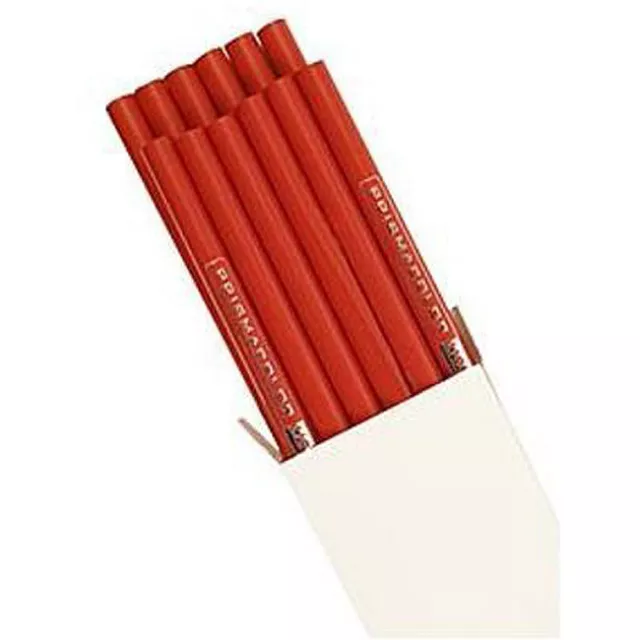 Lápices de colores rojo cadmio Prismacolor Premier Lightfast (Paquete de 12)