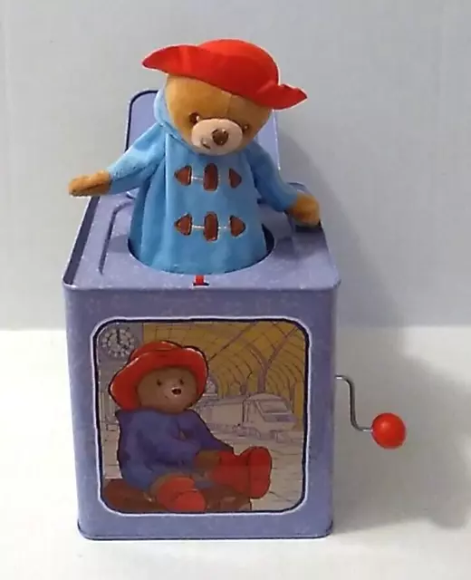 Plush Paddington Bear for Baby Tin Jack in The Box YOTTOY  2016 Limited 2021 Toy