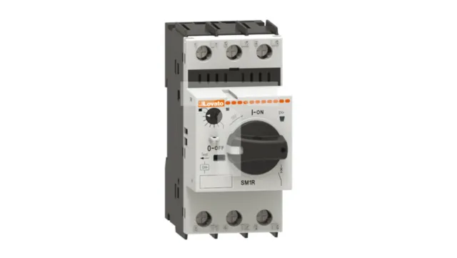 Interruptor de protección motor SM1R0063 con botón 0,4-0,63A 100kA 400V SM1R0063 /T2DE