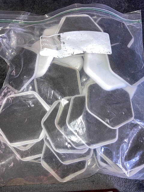 SLIDERS Furniture Slides Bag Full White and Black