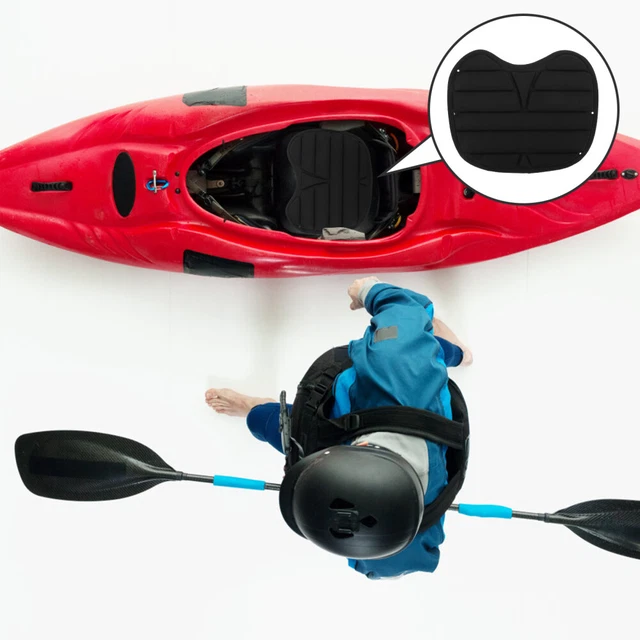 Coussin De Siège Kayak Étanche - Avec Ventouses Pour Confort Pêche Et Randonnée