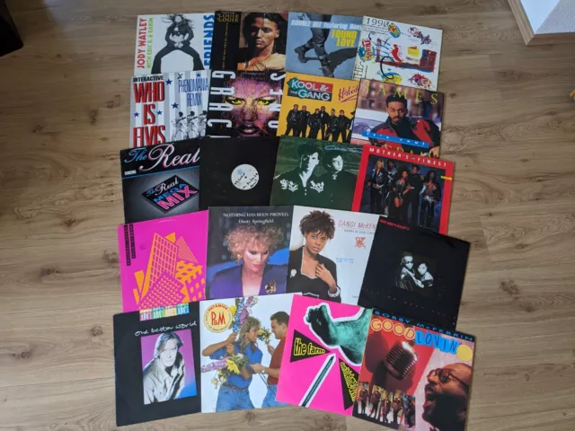 Schallplattensammlung Pop 80er 90er Maxi Singles 20 Stück Vinyl