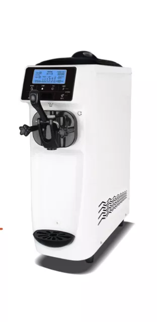 Soft Serve Ice Cream Machine With Air Pump Function 16-18 L/h Table Top ST16-E