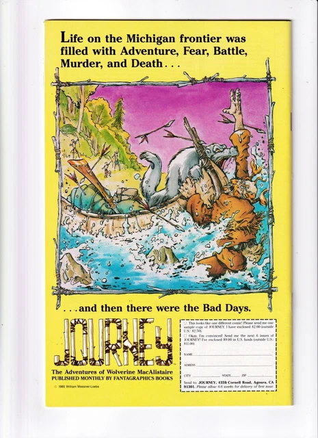 Critters #1 Fantagraphics Book- Usagi Yojimbo 1986 VF-NM 2