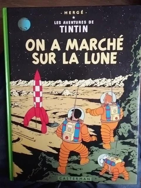 Les Aventures De Tintin-Tintin on a marché sur la lune 1981 Comme Neuf