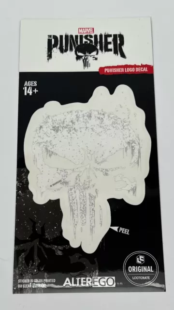 Punisher Logo Decal Alter Ego Loot Crate Exclusive - Marvel