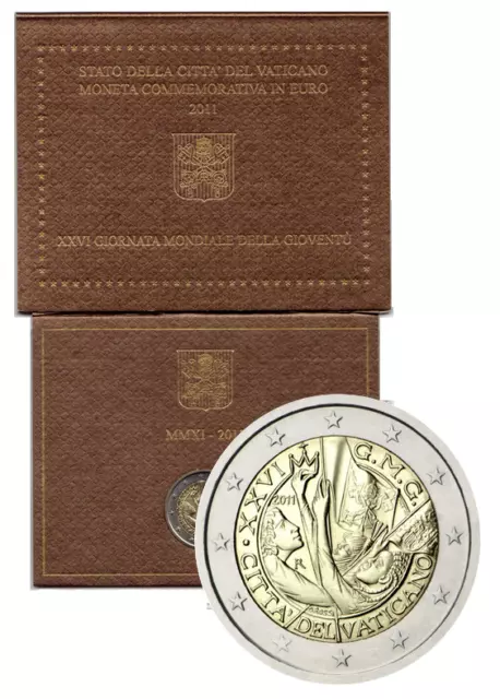 Coffret BU 2 euros commémorative Vatican 2011