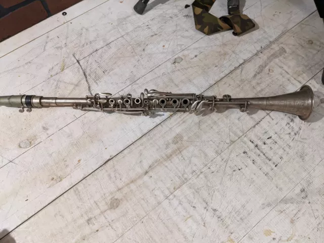 Windsor Metal Vintage Clarinet USA Elkhardt Indiana