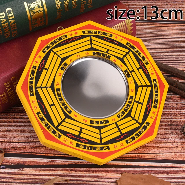 5& INCH CHINESE Dent Convex Bagua Mirror Blessing House Protection Feng Sh