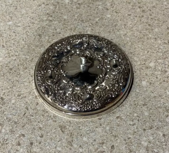 Silver makeup mirror discount
