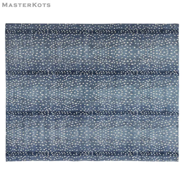 Antelope - Blue, Hand-Tufted 100% Wool Soft Area Rug Carpet