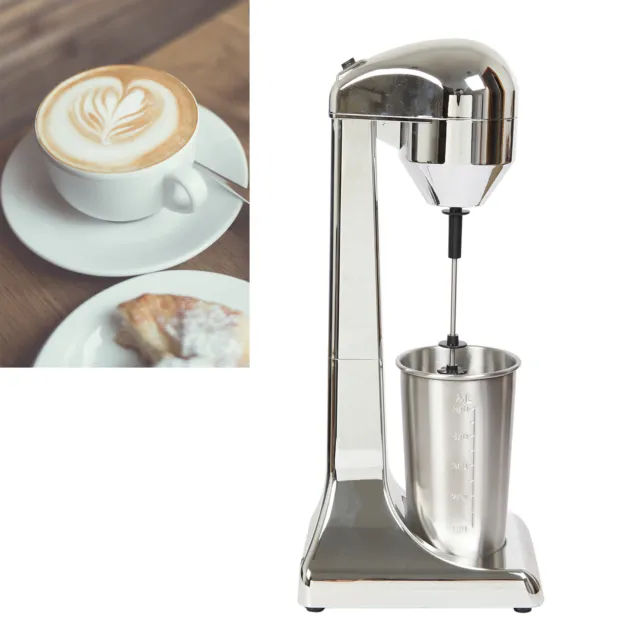 500ml Stainless Steel Commercial Electric Milk Shaker Maker Drink Mixer Machine