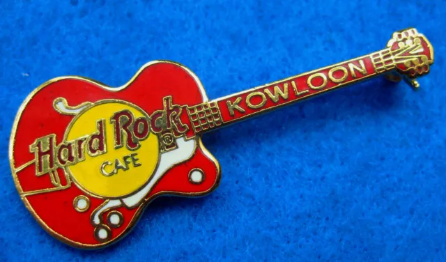KOWLOON CHINA CLASSIC RED GIBSON BYRDLAND GUITAR Hard Rock Cafe PIN