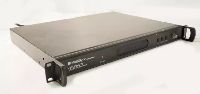 MultiDyne CTV-2000-FTX 45~862MHz Catv Vorwärts Path Transmitter & Ftth Optik 3