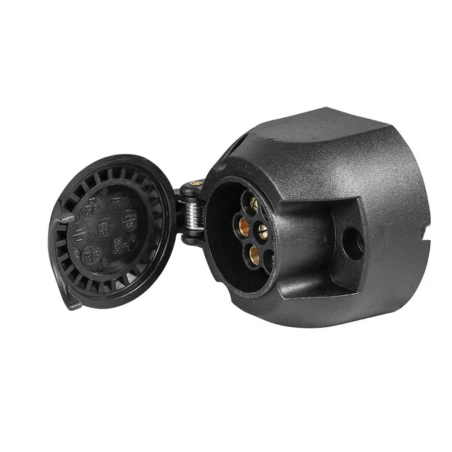 Fiche Remorque 7 Broches Métallique YOYOCOOL – Compatible Attelage Voiture, Connexion électrique