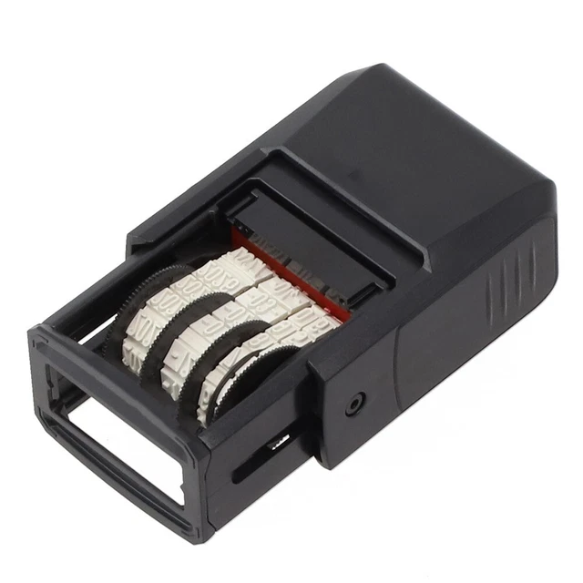 1PCS Date Stamp Self Inking Rubber Stamp Portable DIY-Date-Office Stamp 4810 New