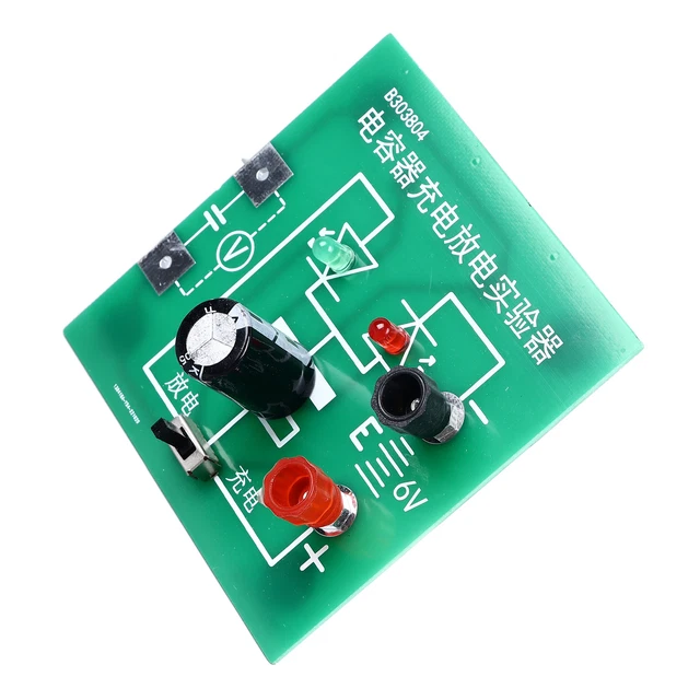 CAPACITOR DEMO BOARD For Classroom Teaching Teaching Capacitor