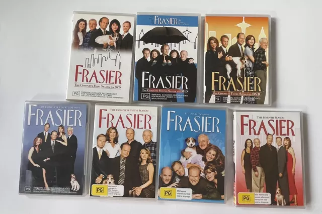 Frasier • Complete Seasons 1 - 7 • DVD Series Box Set TV Show Fraser Region 4