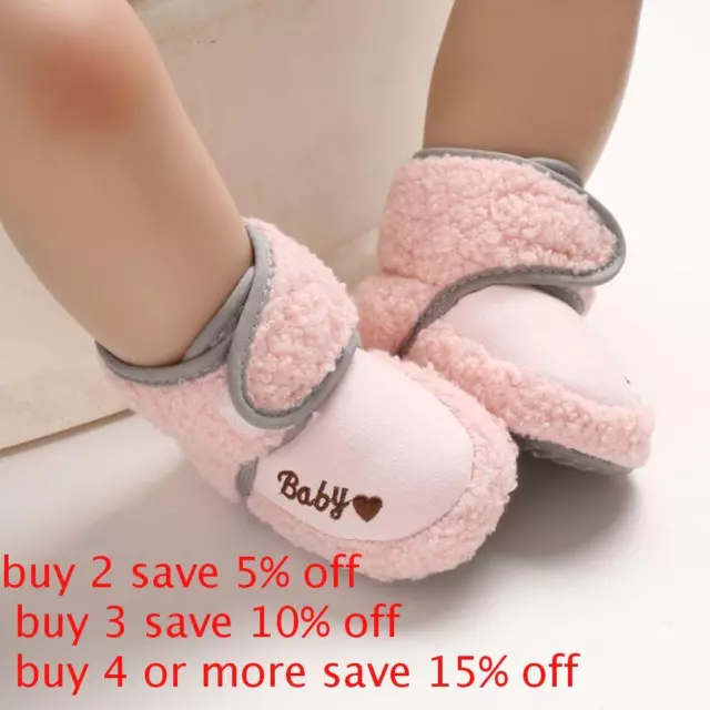 Soft Comfortable Slipper Infant Girls Boys Newborn Baby Shoes Anti-Slip Socks