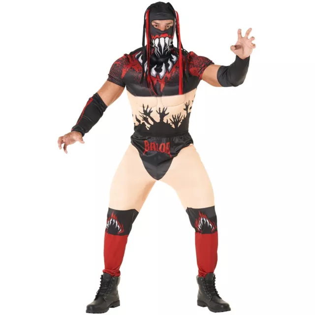 Lizenziertes Herren WWE Finn Balor The Demon Kostüm Erwachsene Wrestling Kostüm L XL