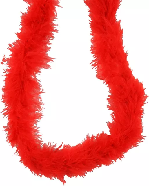 Touch of Nature 38007 Fluffy Boa, Red