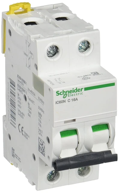 Schneider - Acti9 - iC60N - Disjoncteur - 3P - 10A - 6kA - courbe D