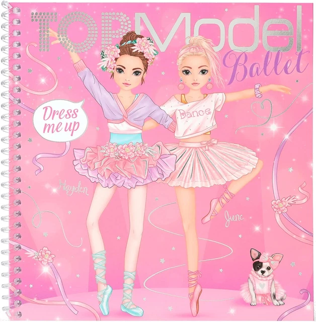 TopModel Dress Me Up Stickerbook Ballet