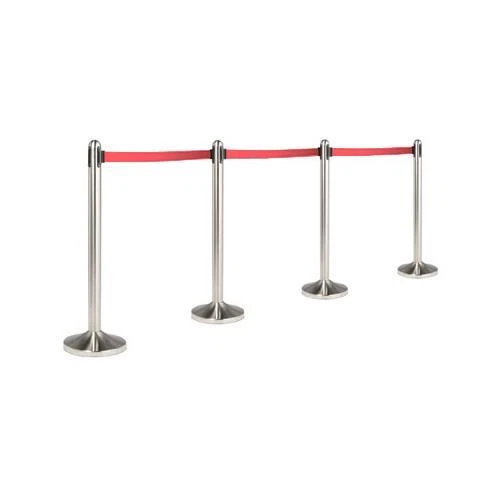 American Metalcraft - RSRTRD - Red Free Standing Stanchion