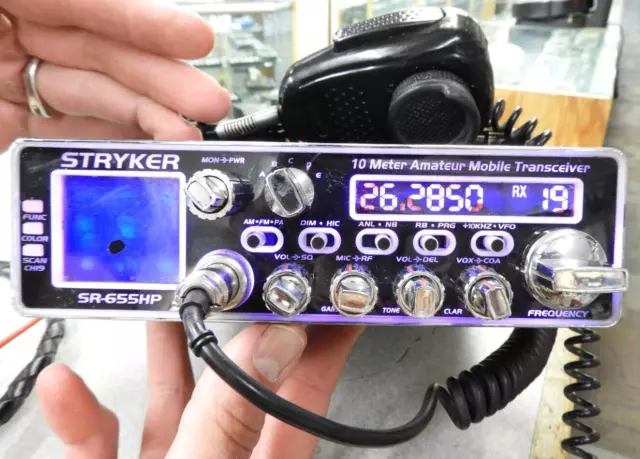 Stryker SR-655HP 10 Meter Amateur Radio DEFECTIV - DOES NOT WORK Stryker SR-655HP 10 Meter Amateur Radio DEFECTIV - DOES NOT WORK